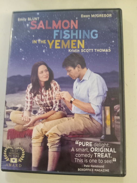 Salmon Fishing In The Yemen, DVD Movie, Ewan McGreggor Widescreen, Rated PG-13, USED