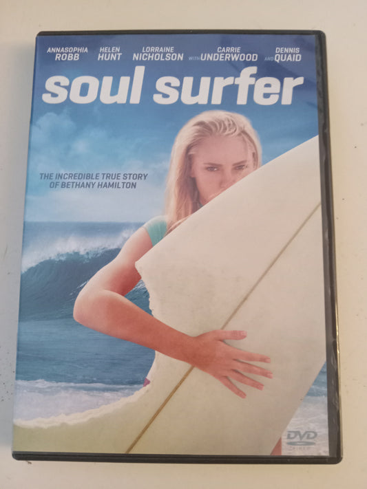 Soul Surfer, DVD Movie, Helen Hunt Widescreen, Rated PG, USED