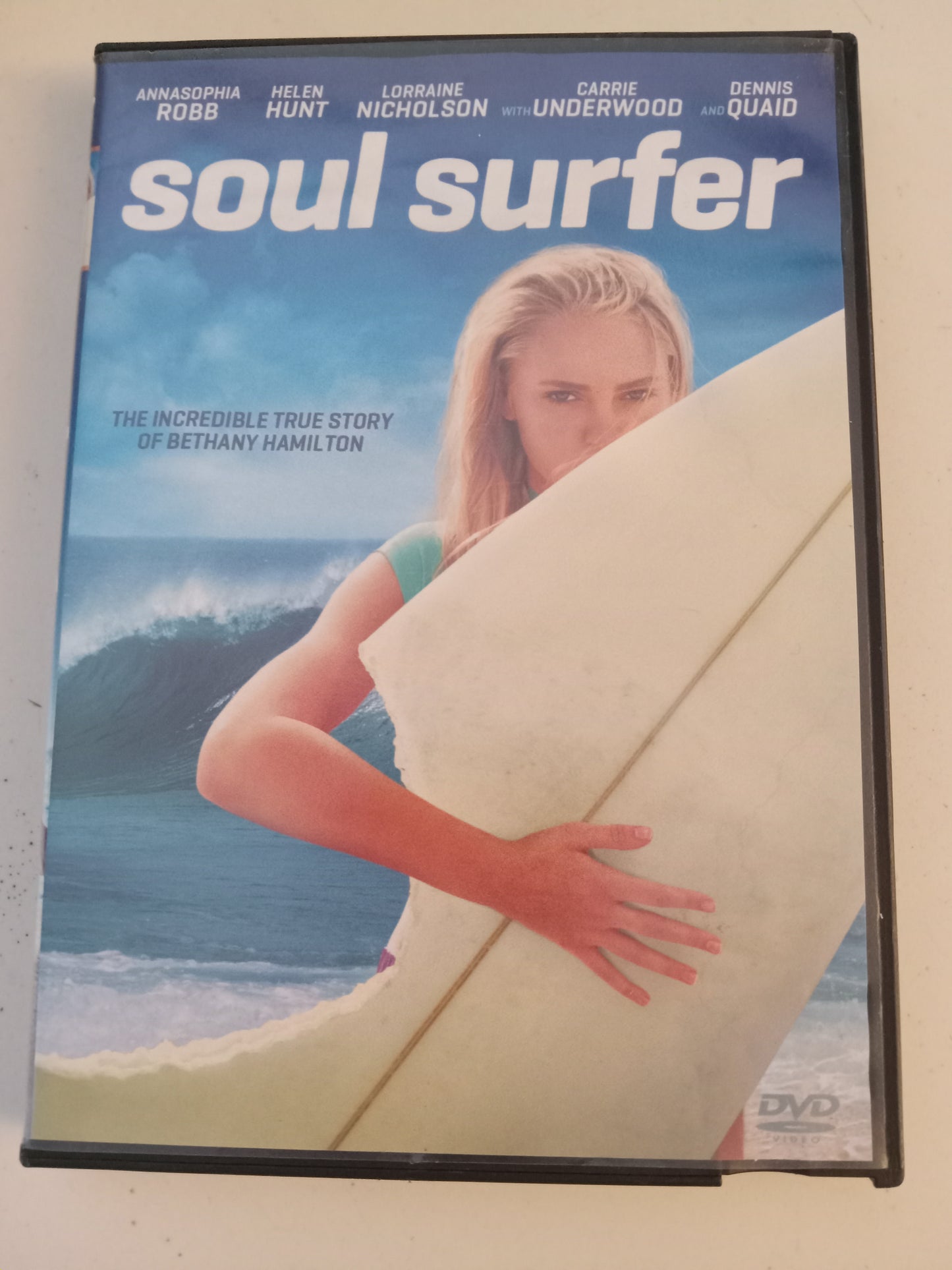 Soul Surfer, DVD Movie, Helen Hunt Widescreen, Rated PG, USED