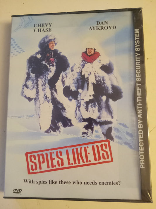 Spies Like Us, DVD Movie, Chevy Chase Fullscreen, Widescreen, Rated PG, NEW