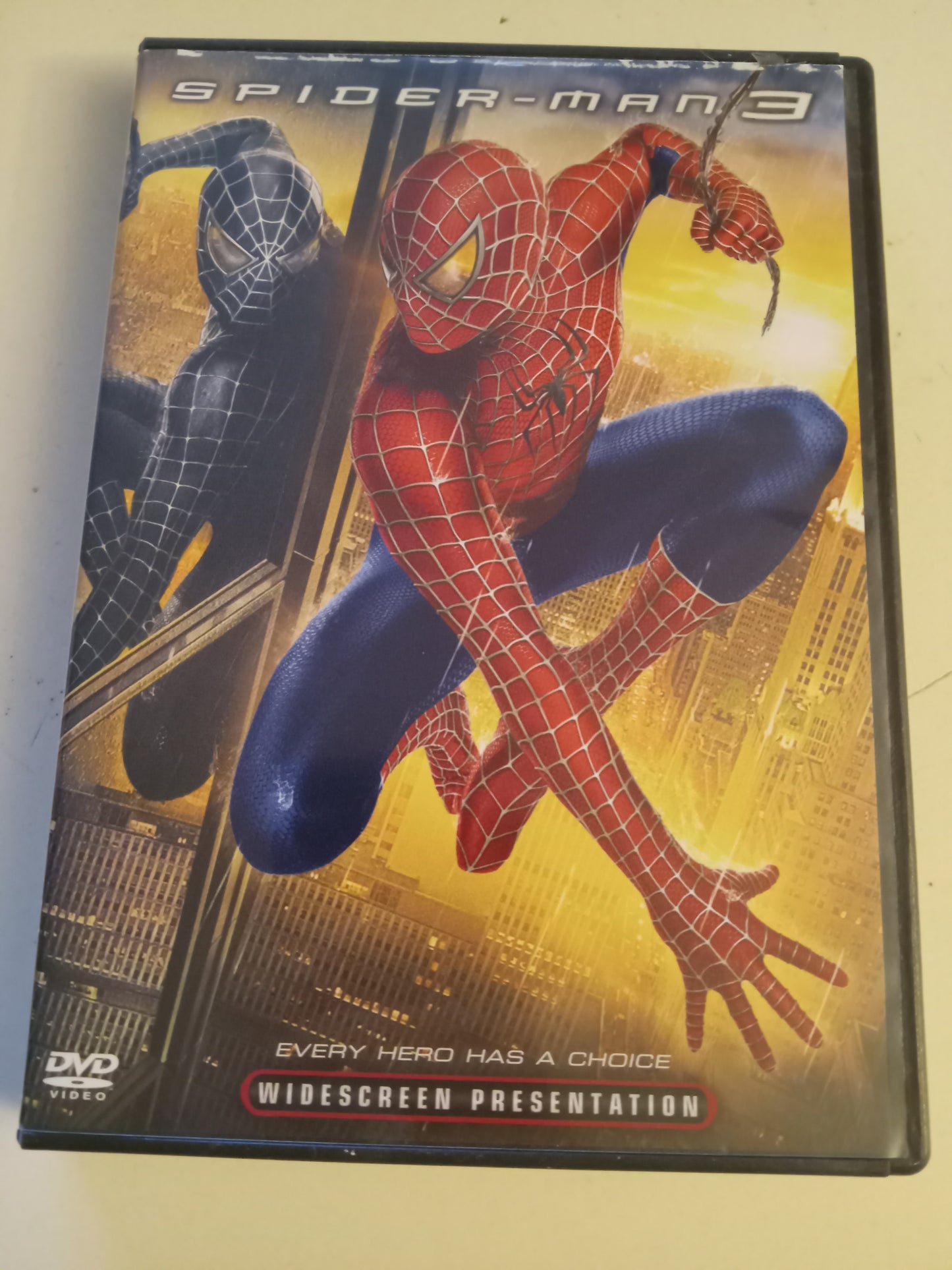 Spider-Man 3, DVD Movie, Tobey Maguire Widescreen, Rated PG-13, USED