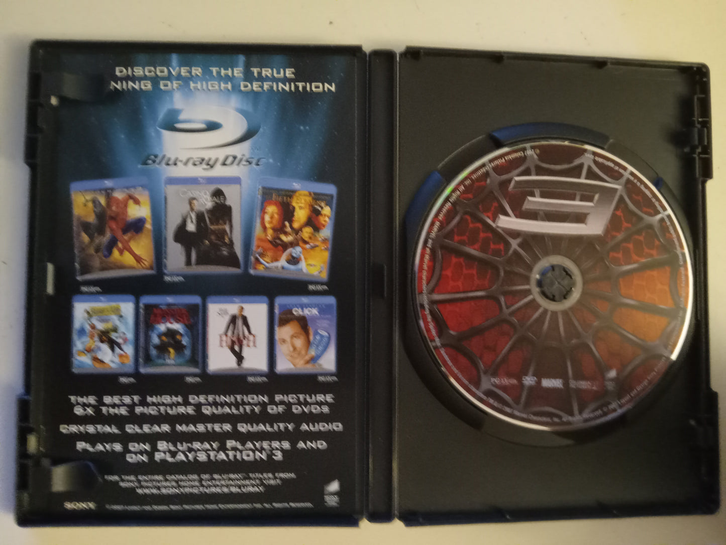 Spider-Man 3, DVD Movie, Tobey Maguire Widescreen, Rated PG-13, USED