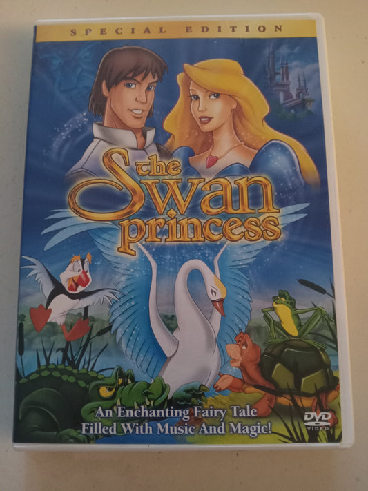 The Swan Princess, Nest Animation Special Edition, DVD Movie, Fullscreen, Rated G, USED