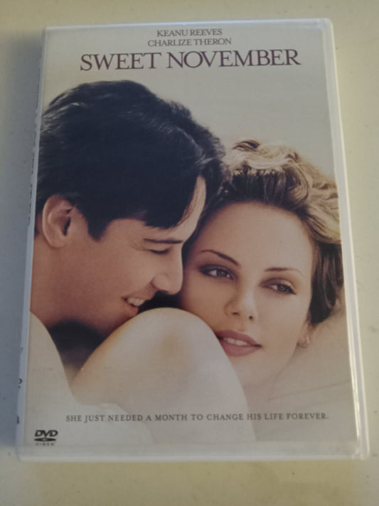 Sweet November, DVD Movie, Keanu Reeves Widescreen, Rated PG-13, USED