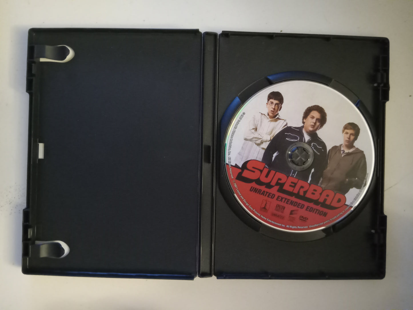SuperBad, DVD Movie, Jonah Hill Widescreen, Not Rated, USED
