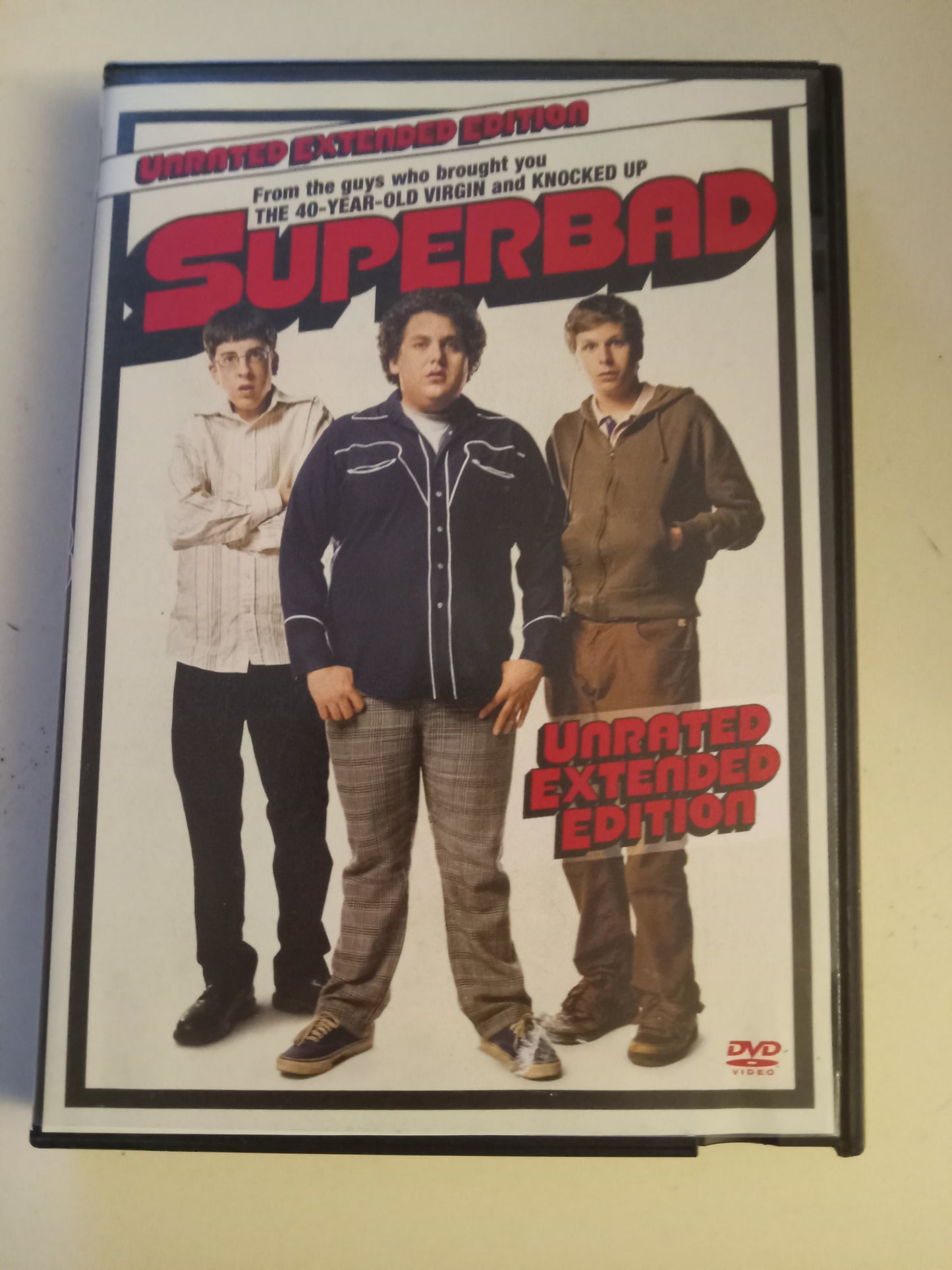 SuperBad, DVD Movie, Jonah Hill Widescreen, Not Rated, USED