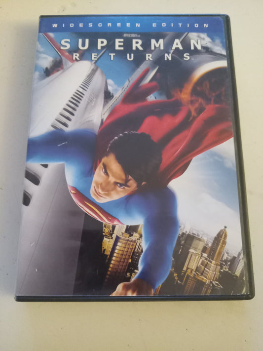 Superman Returns, DVD Movie, Brandon Routh Widescreen, Rated PG-13, USED