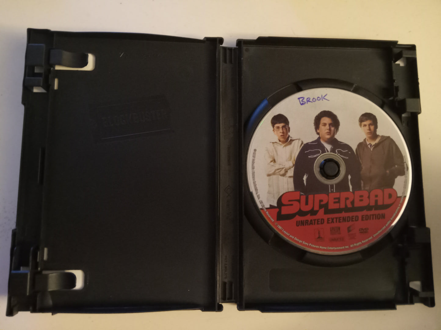 SuperBad, DVD Movie, Jonah Hill Widescreen, Not Rated, USED