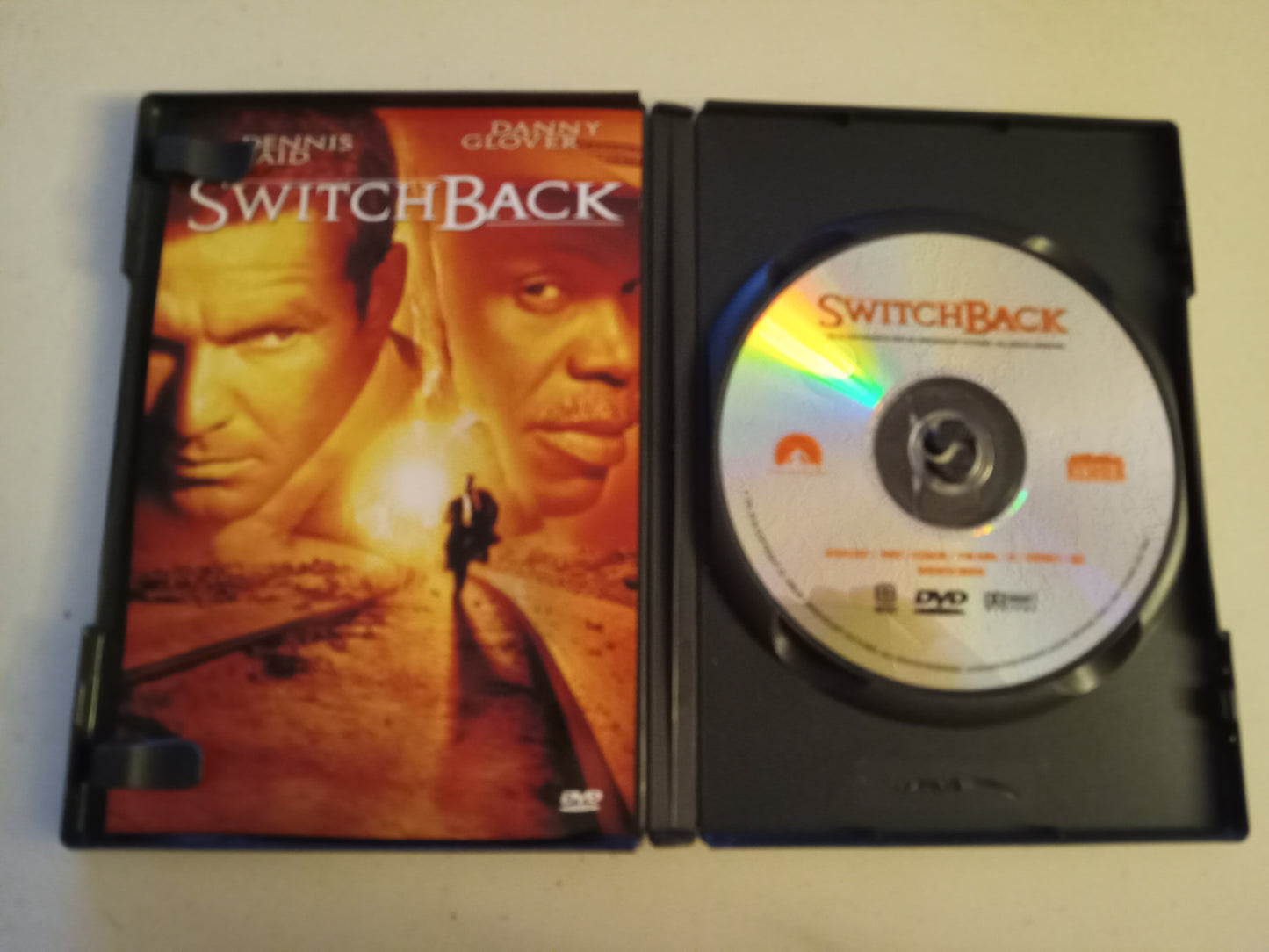 Switch Back, DVD Movie, Dennis Quaid Widescreen, Rated R, USED