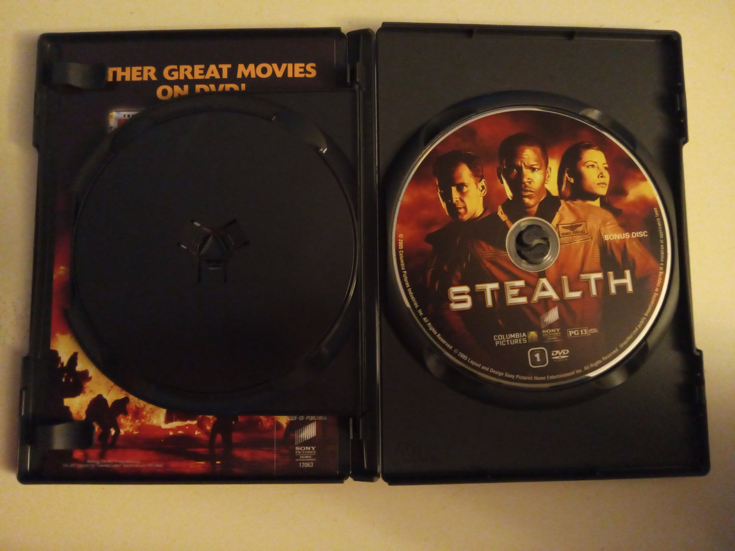 Stealth, Special Edition, DVD Movie, Jamie Foxx Fullscreen, Special Ed. Rated PG-13, USED