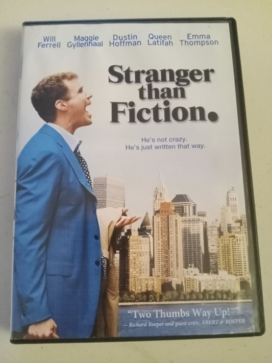 Stranger Than Fiction, DVD Movie, Will Ferrell Widescreen, Rated PG-13, USED