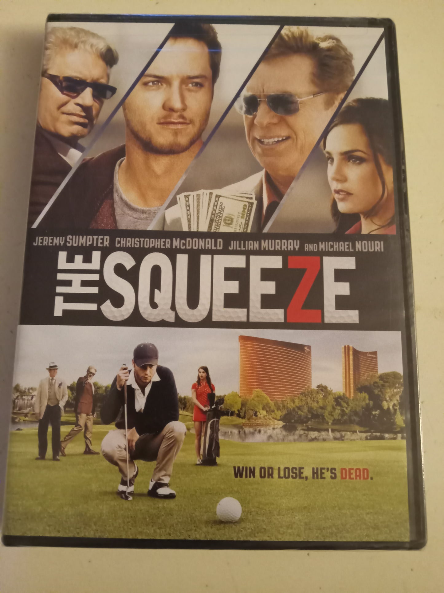 The Squeeze, DVD Movie, Jeremy Sumpter Widescreen, Rated PG-13, NEW