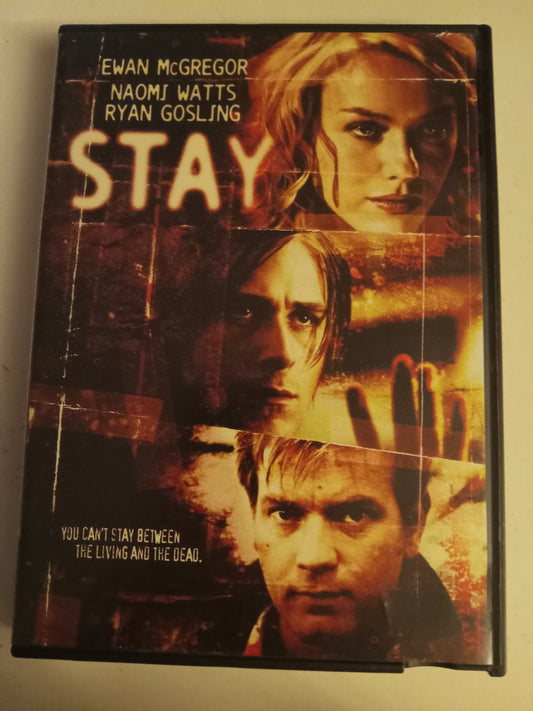 Stay, DVD Movie, Ewan McGregor Fullscreen/Widescreen, Rated R, USED