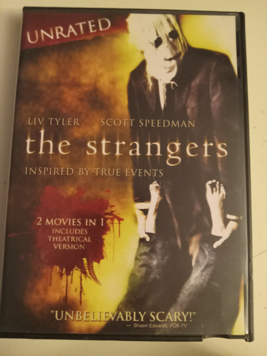 The Strangers, DVD Movie, Liv Tyler Widescreen, Not Rated/R, USED