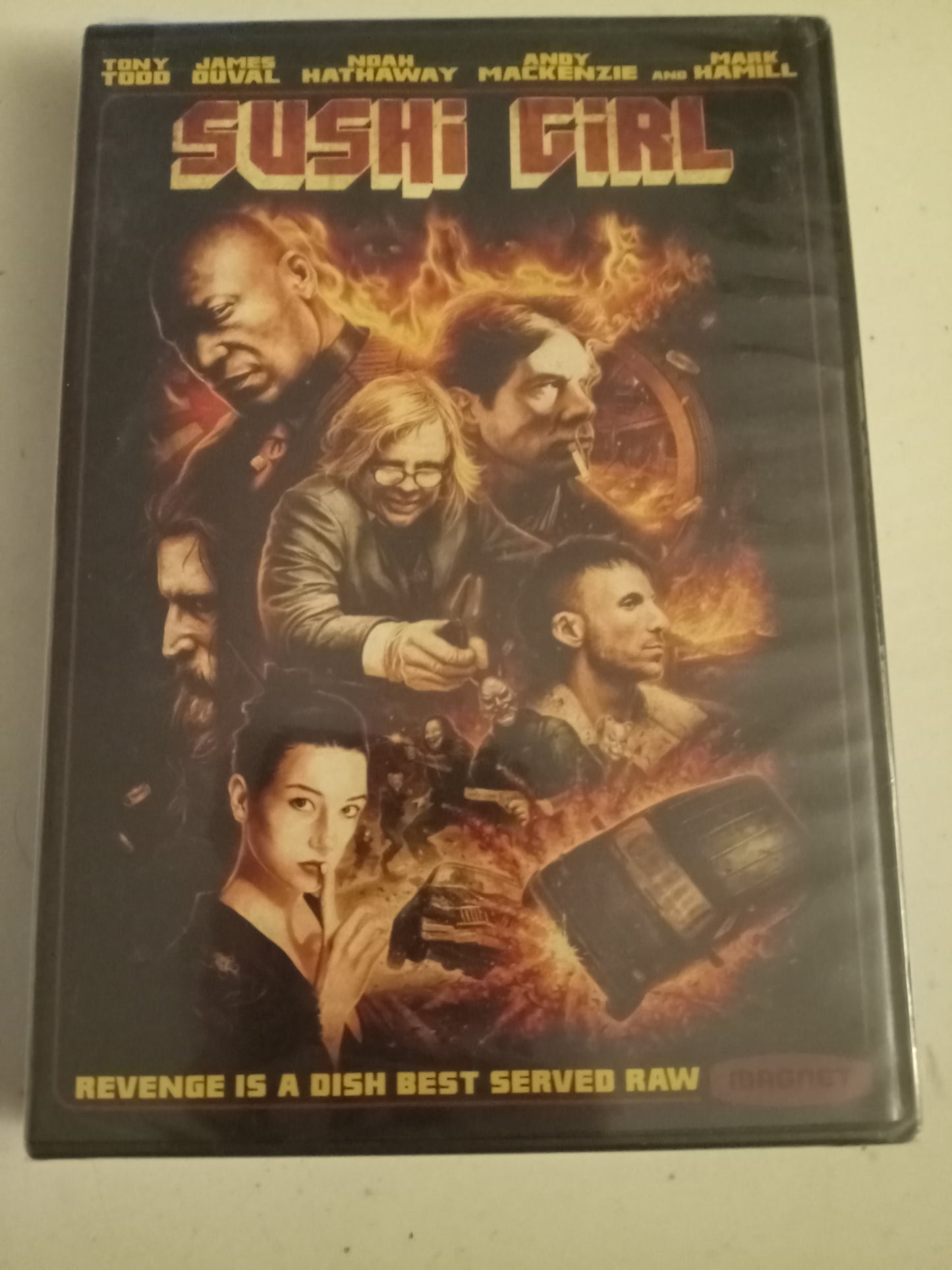 Sushi Girl, DVD Movie, Mark Hamill Widescreen, Rated R, NEW