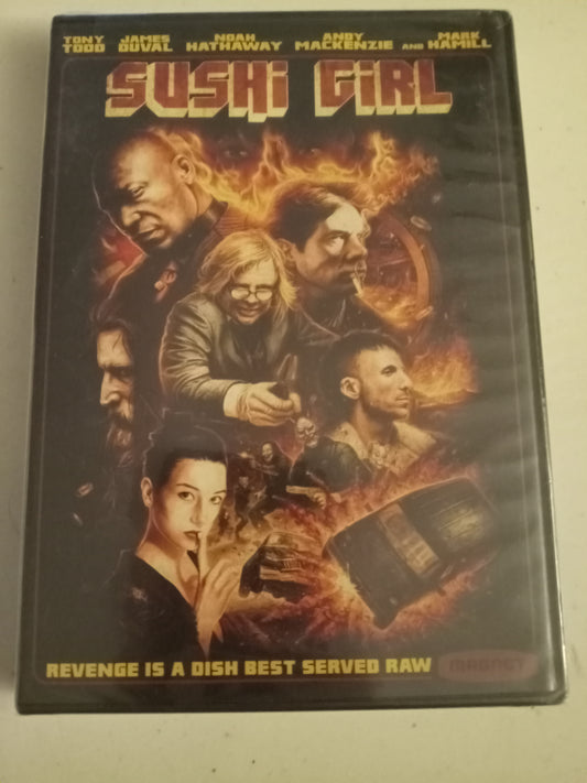 Sushi Girl, DVD Movie, Mark Hamill Widescreen, Rated R, NEW