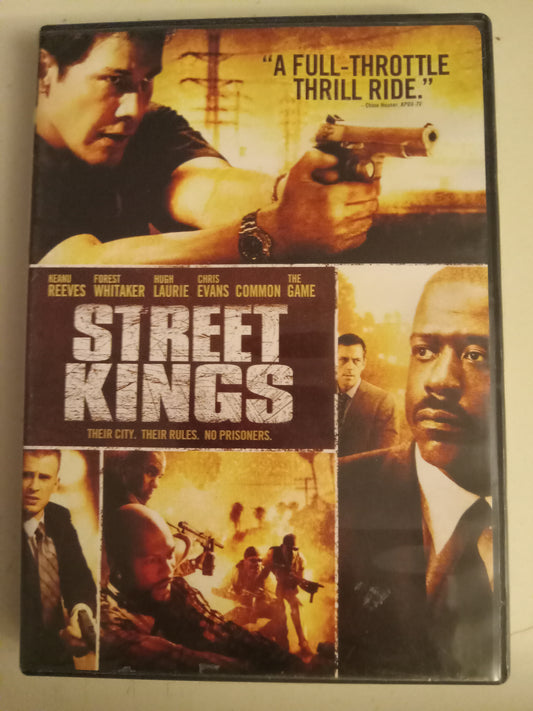 Street Kings, DVD Movie, Keanu Reeves Widescreen, Rated R, USED