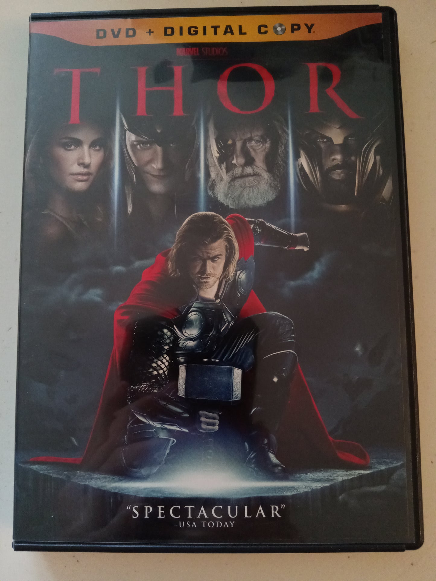 Thor, DVD Movie, Chris Hemsworth Widescreen, Rated PG-13, USED