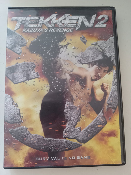 Tekken 2 Kazuya's Revenge, DVD Movie, Kane Kosugi Widescreen, Not Rated, USED