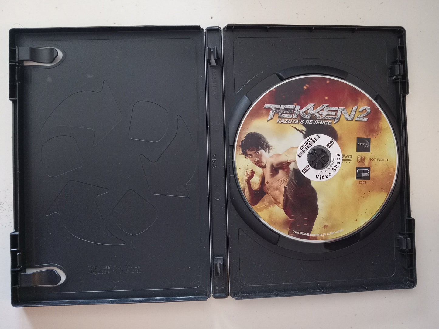 Tekken 2 Kazuya's Revenge, DVD Movie, Kane Kosugi Widescreen, Not Rated, USED