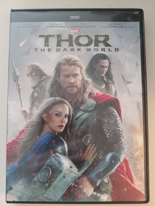 Thor The Dark World, DVD Movie, Chris Hemsworth Widescreen, Rated PG-13, USED