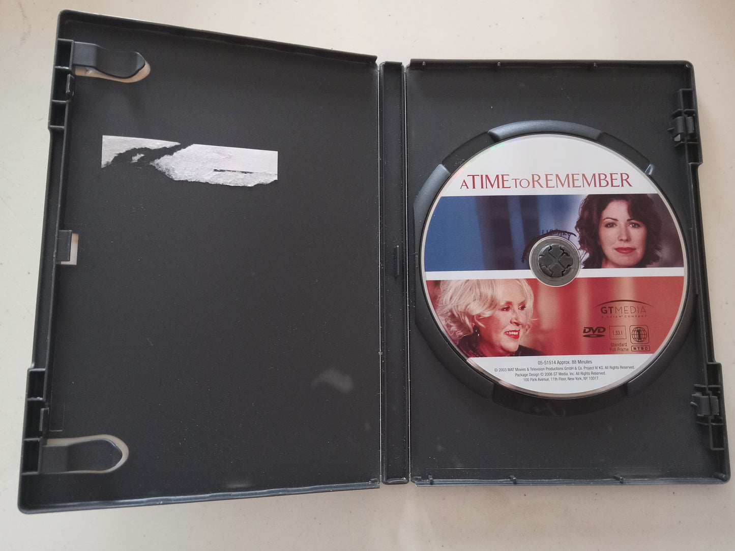 A Time To Remember, DVD Movie, Doris Roberts Widescreen, Rated G, USED