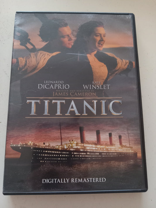 Titanic, DVD Movie, 2 Disc Ed. Leonardo DiCaprio Widescreen, Rated PG-13, USED