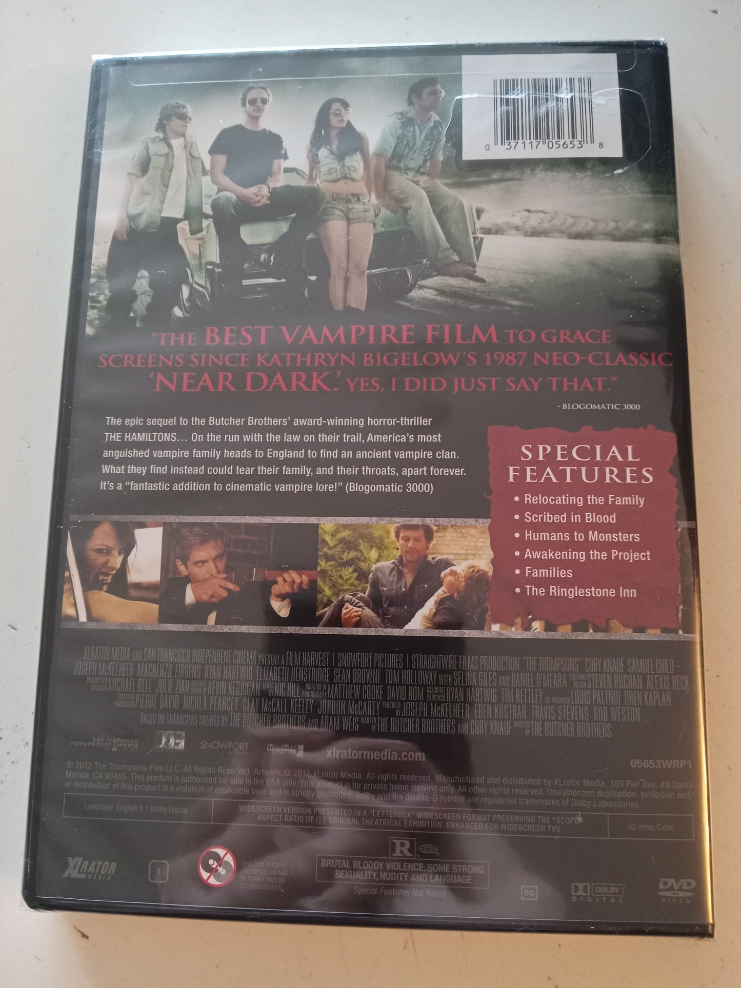 The Thompsons, DVD Movie, Samuel Child Widescreen, Rated R, NEW