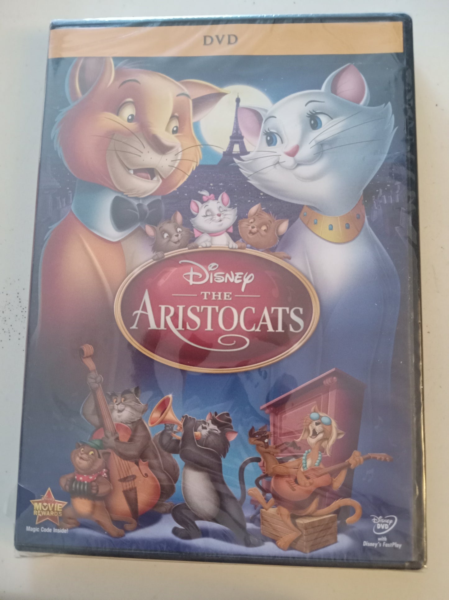 The Aristocats, Disney Animation Special Edition, DVD Movie, Widescreen, Rated G, USED