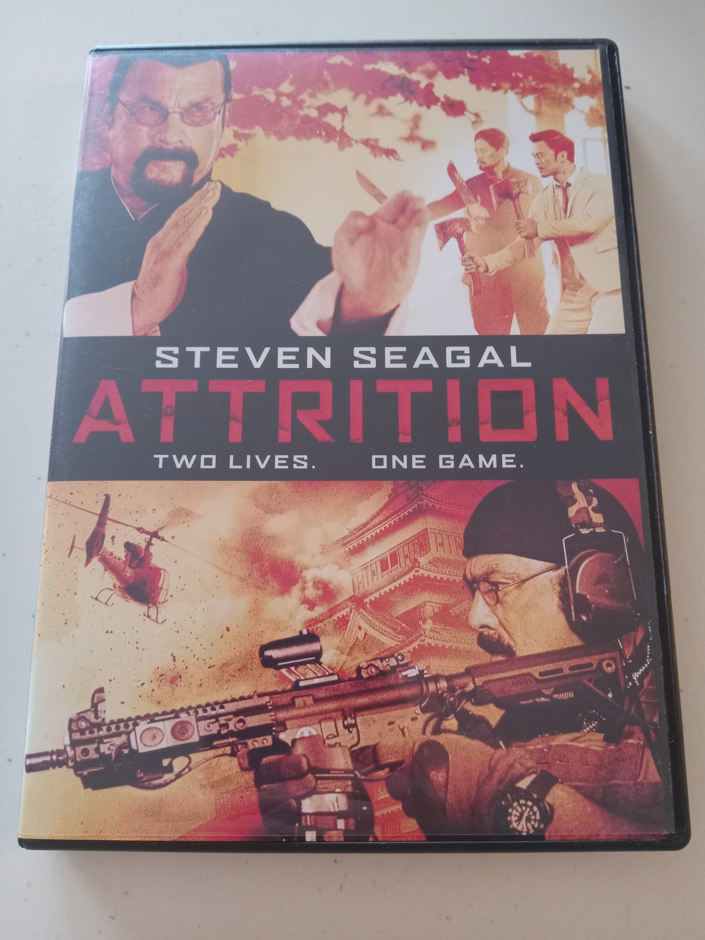 Attrition, DVD Movie, Steven Seagal Widescreen, Rated R, NEW/USED