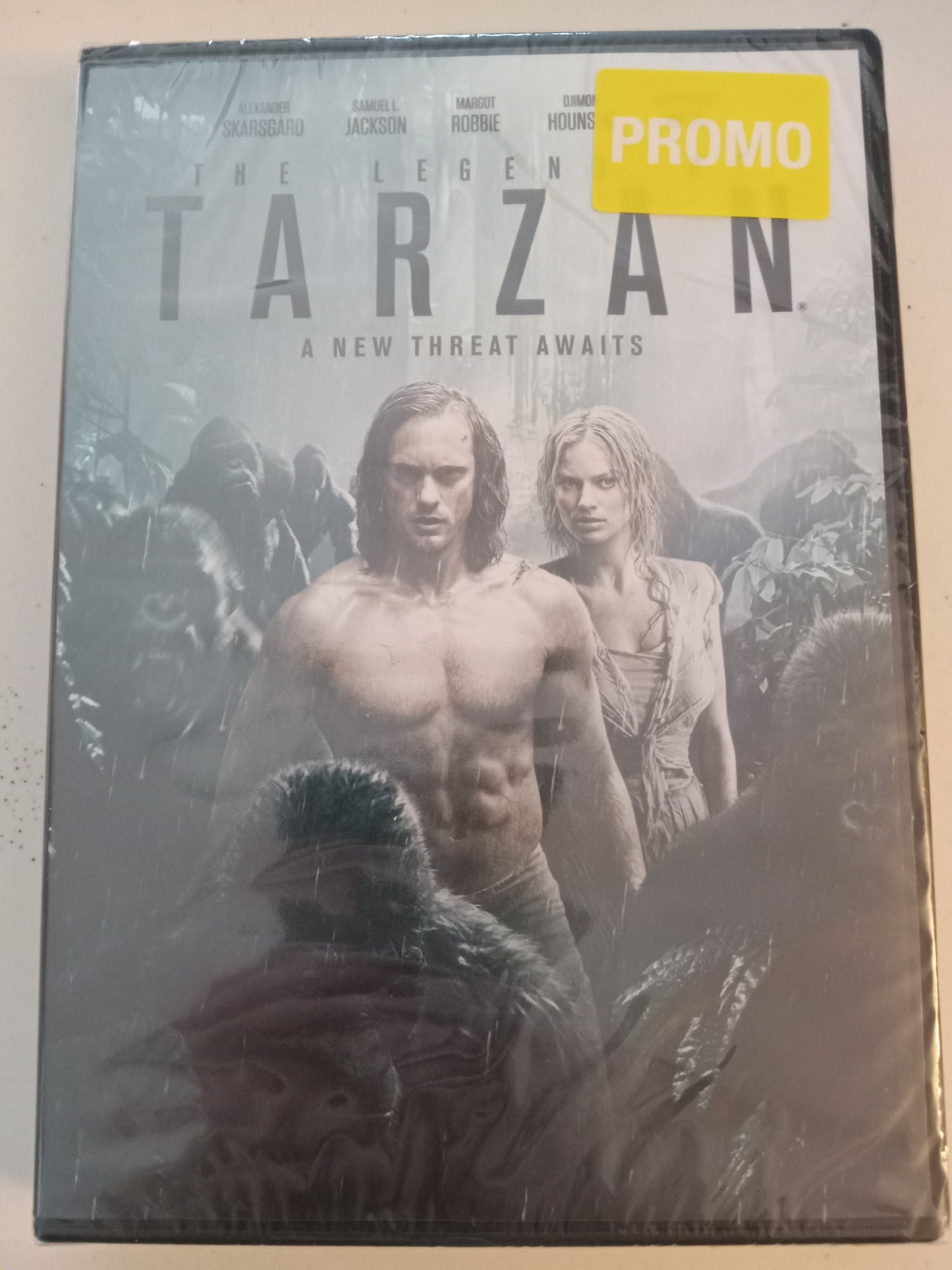 The Legend Of Tarzan, A New Threat Awaits, DVD Movie, Margot Robbie Widescreen, Rated PG-13, NEW/USED