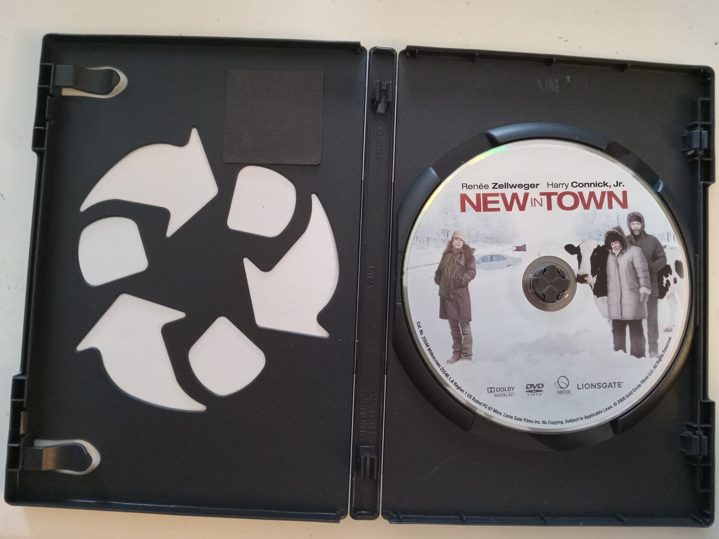 New In Town, DVD Movie, Renee Zellweger Fullscreen/Widescreen, Rated PG, USED