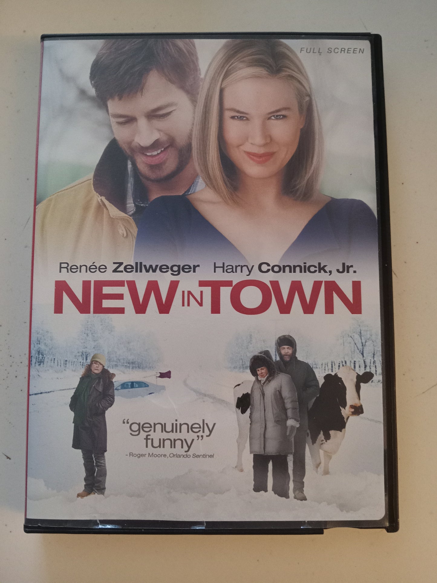 New In Town, DVD Movie, Renee Zellweger Fullscreen/Widescreen, Rated PG, USED
