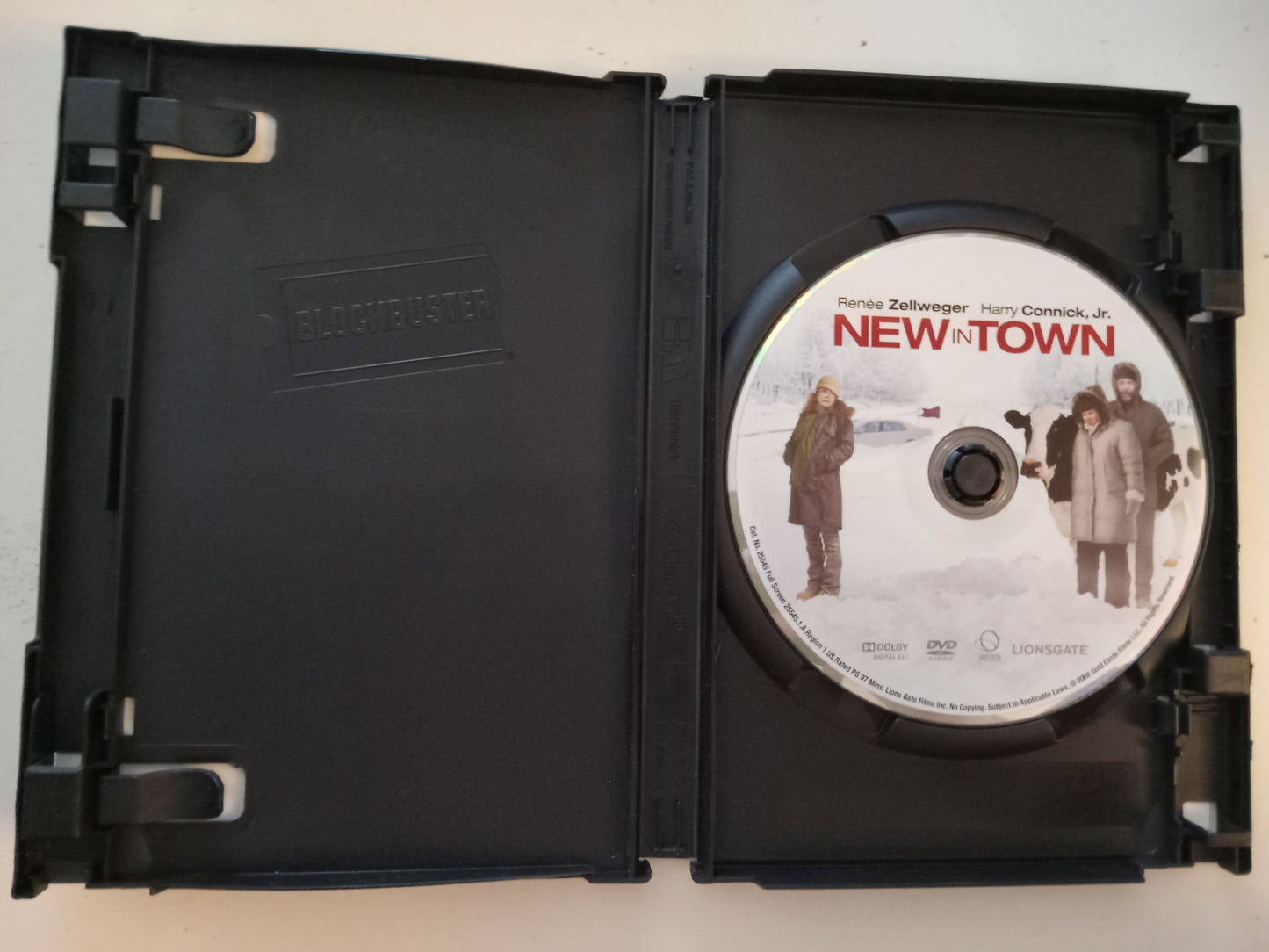 New In Town, DVD Movie, Renee Zellweger Fullscreen/Widescreen, Rated PG, USED