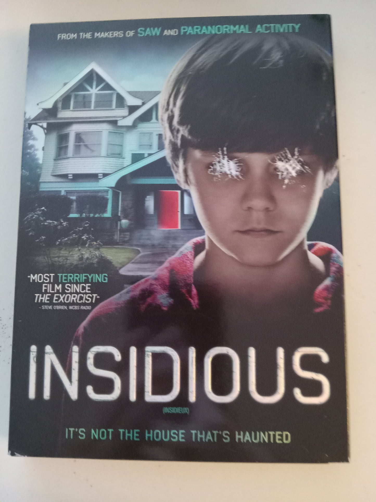 Insidious, DVD Movie, Patrick Wilson Widescreen, Rated PG-13, USED