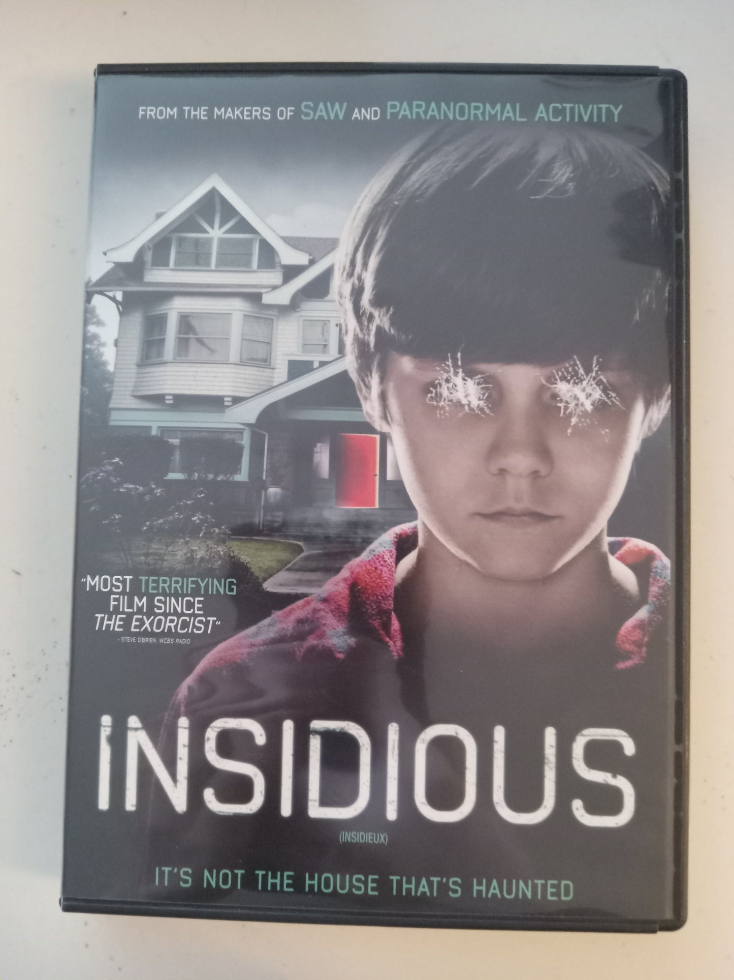 Insidious, DVD Movie, Patrick Wilson Widescreen, Rated PG-13, USED