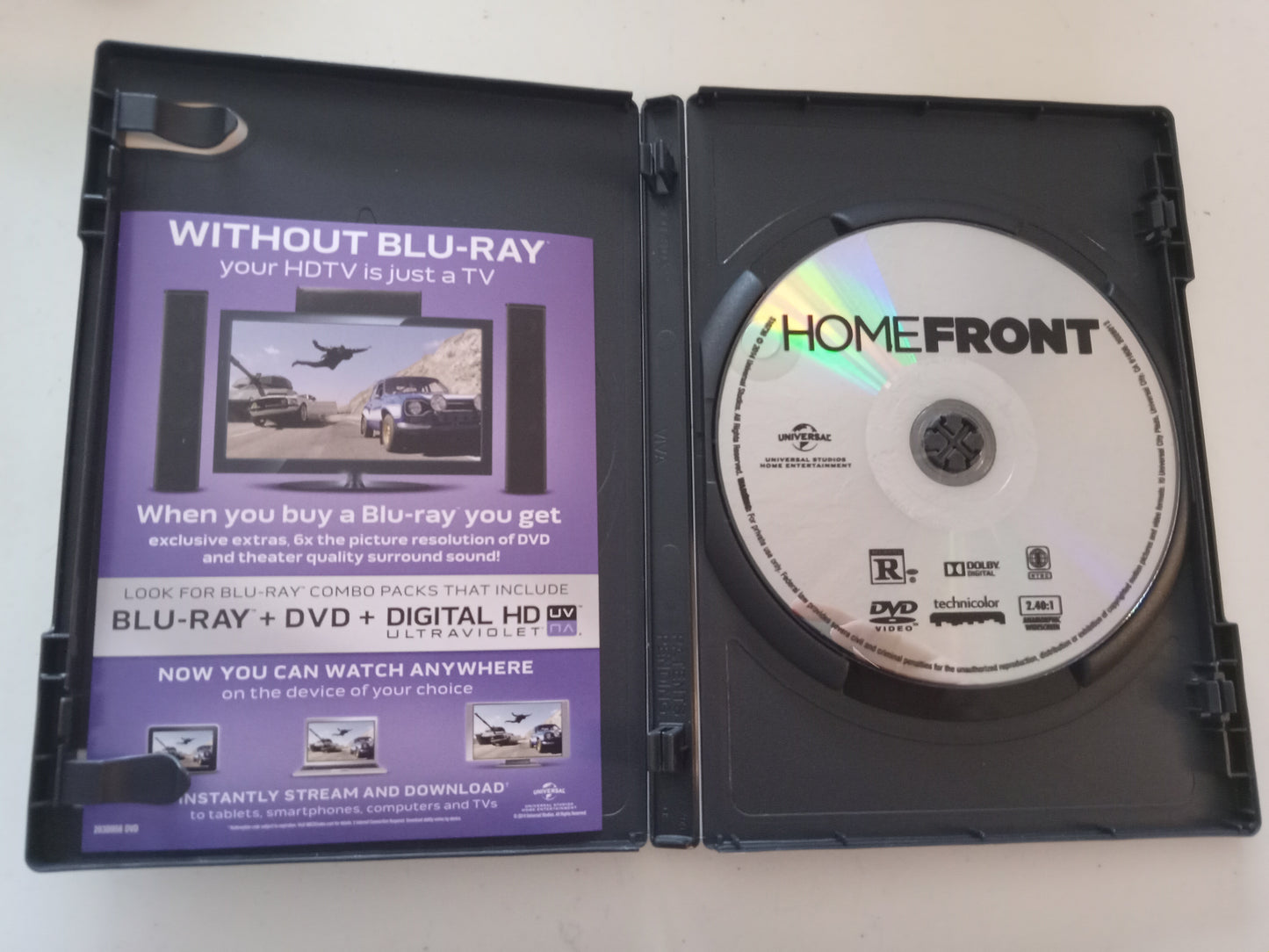 Home Front, DVD Movie, Jason Statham Widescreen, Rated PG, NEW/USED