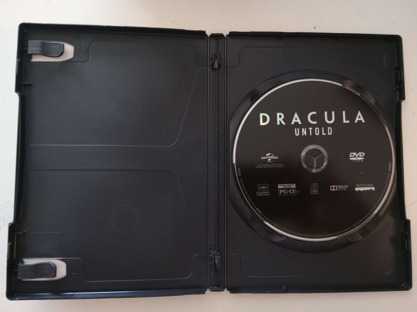 Dracula Untold, DVD Movie Luke Evans Widescreen, Rated PG-13, NEW/USED