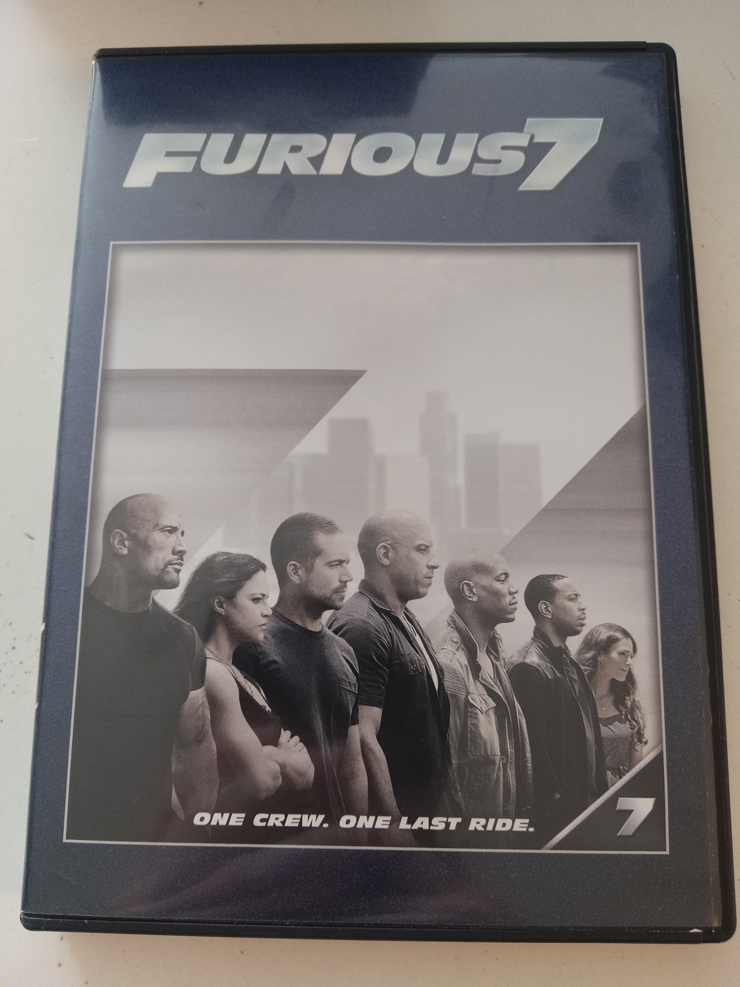 Furious 7, DVD Movie, Vin Diesel Widescreen, Rated PG-13, USED