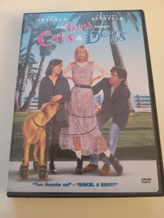 The Truth About Cats And Dogs, DVD Movie, Uma Thurman Widescreen, Rated PG-13, USED
