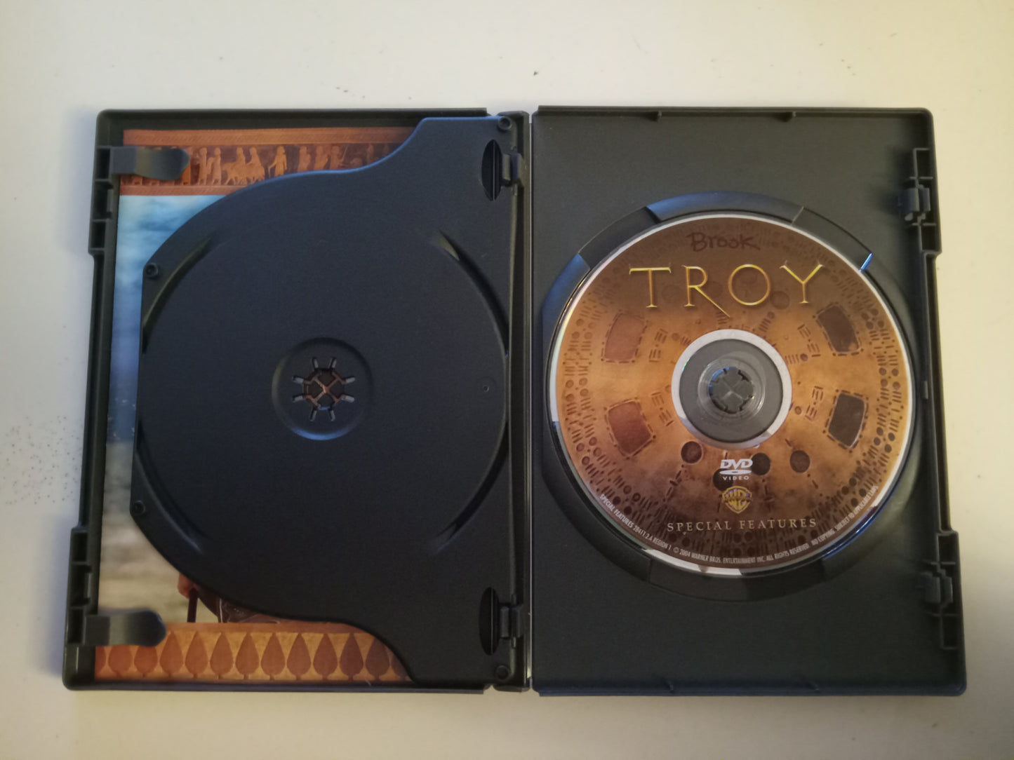 Troy, DVD Movie, 2 Disc, Brad Pitt Fullscreen/Widescreen, Rated R, USED