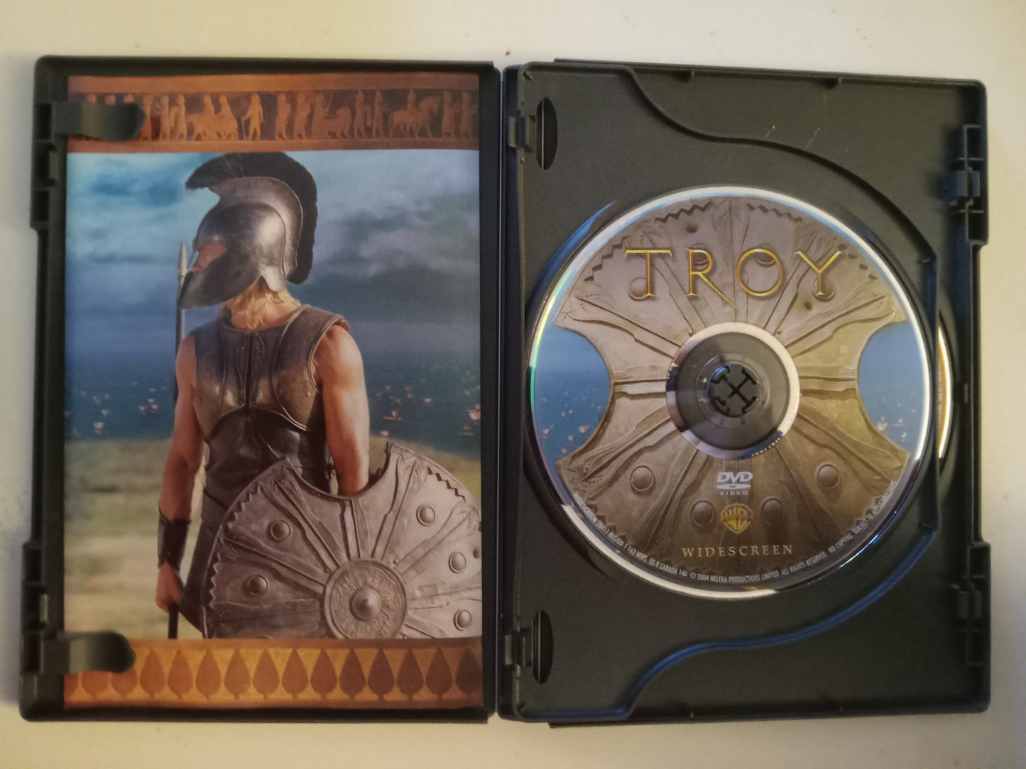 Troy, DVD Movie, 2 Disc, Brad Pitt Fullscreen/Widescreen, Rated R, USED