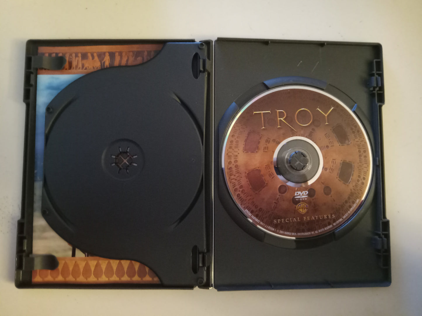 Troy, DVD Movie, 2 Disc, Brad Pitt Fullscreen/Widescreen, Rated R, USED