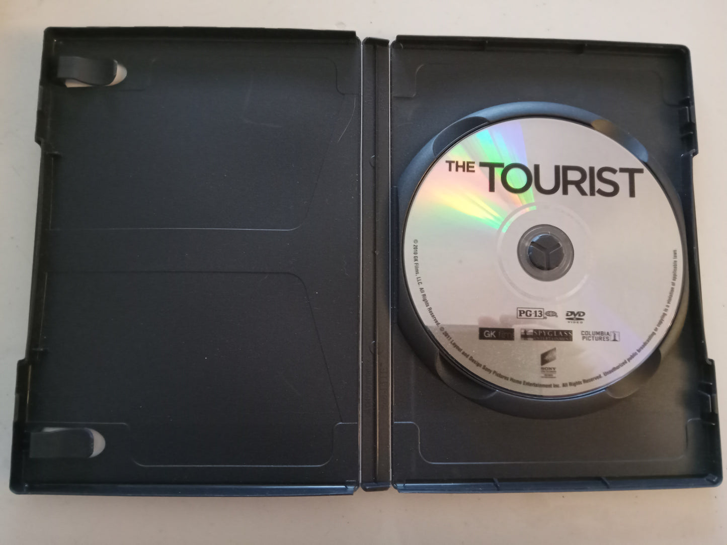 The Tourist, DVD Movie, Angelina Jolie Widescreen, Rated PG-13, USED