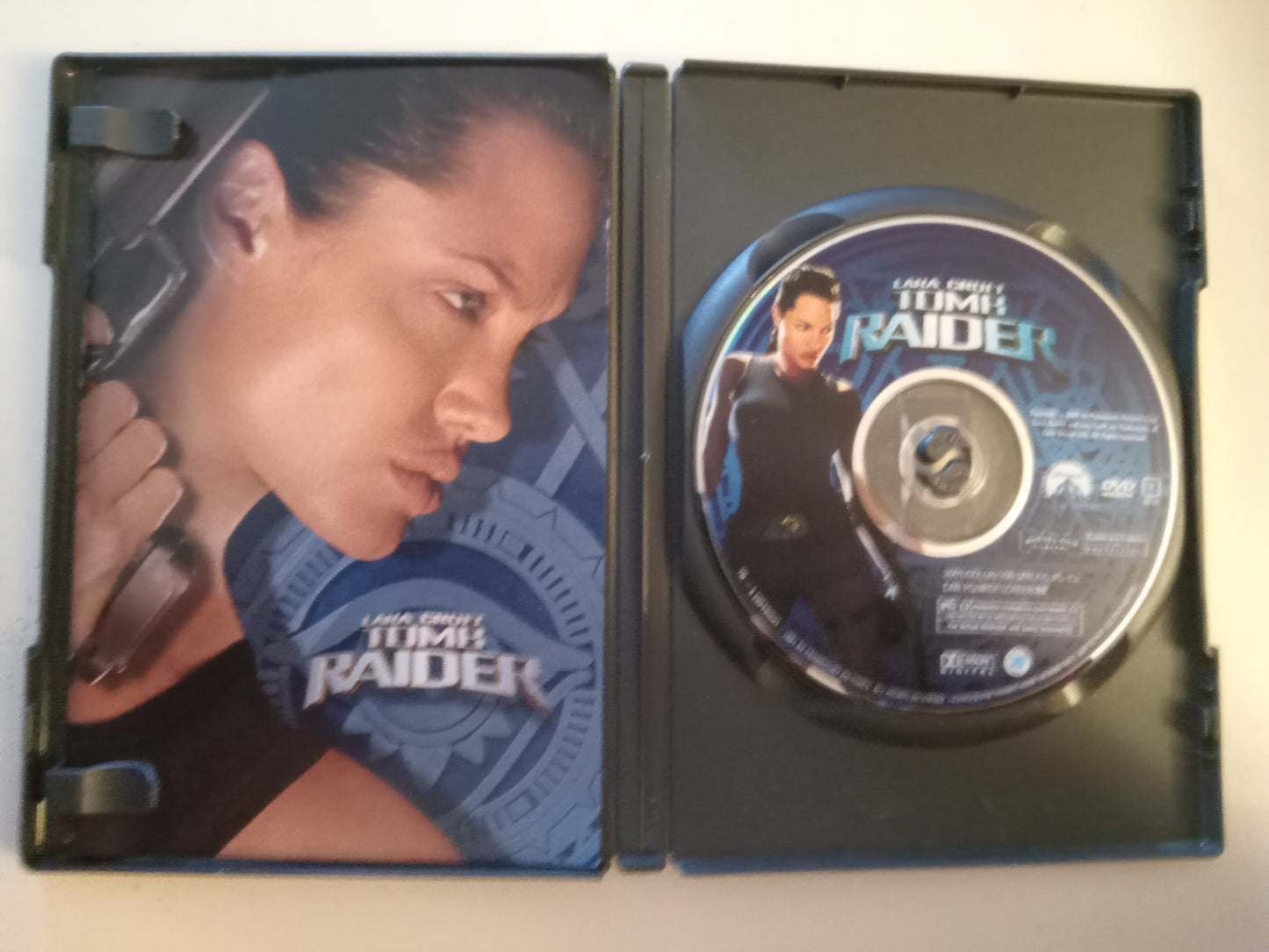 Lara Croft Tomb Raider, DVD Movie, Angelina Jolie Widescreen, Rated PG-13, USED