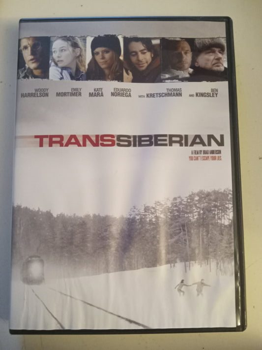 Transsiberian, DVD Movie, Woody Harrelson Widescreen, Rated R, USED