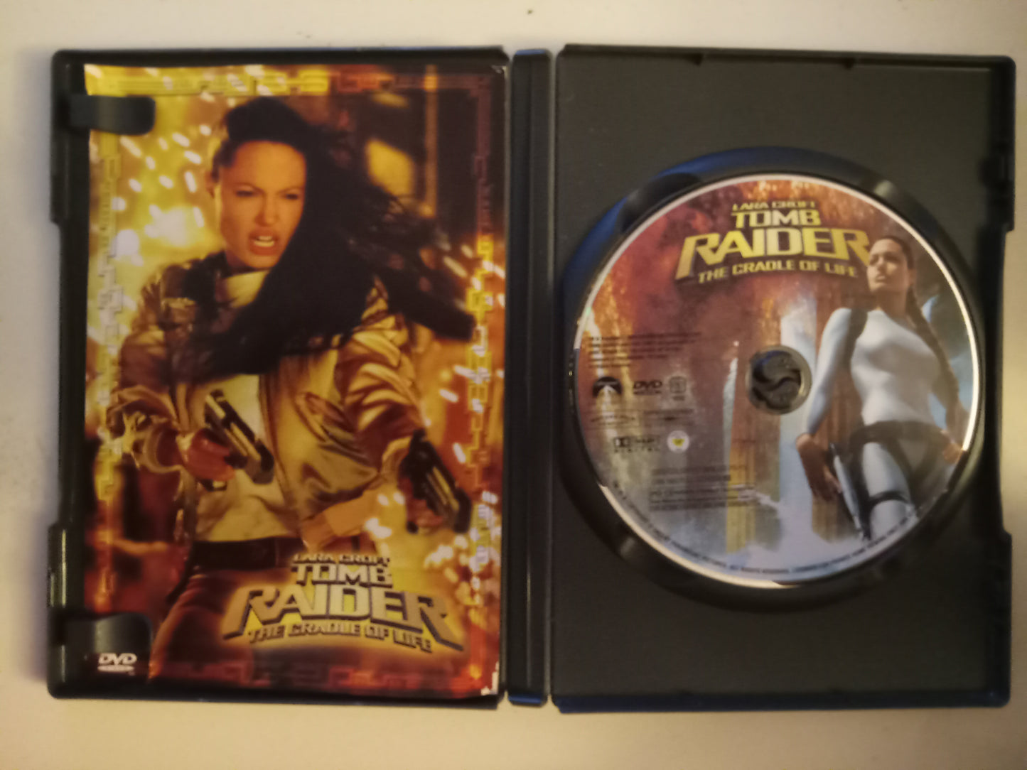 Lara Croft Tomb Raider The Cradle Of Life, DVD Movie, Angelina Jolie Fullscreen, Rated PG-13, USED
