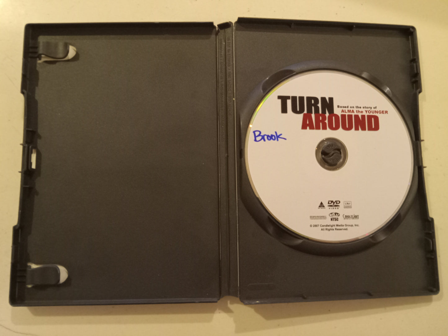 Turn Around, DVD Movie, Jordan Sorenson, Widescreen, LDS Church Mormons, Rated PG, USED