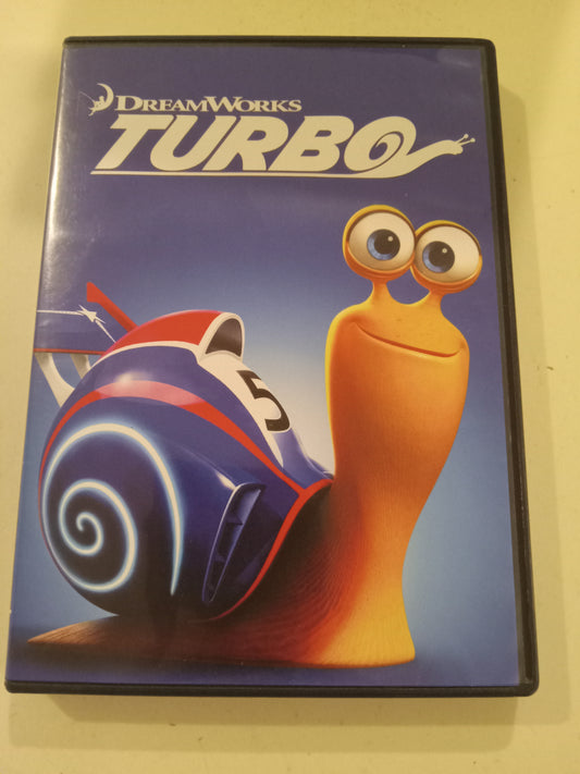 Turbo, Dreamworks Animation DVD Movie, Widescreen, Rated PG, NEW/USED