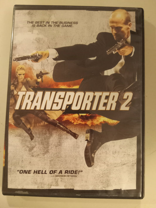 Transporter 2, DVD Movie, Jason Statham Widescreen, Rated PG-13, USED